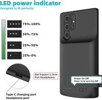Funda de cargador de batería para Samsung S24 Plus, funda de Banco de energía para Samsung S24 + - details 0