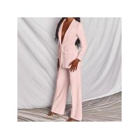 Conjunto de traje profesional para mujer, tela saludable de Color sólido, conjunto de dos piezas, primavera y otoño, superventas - details 4