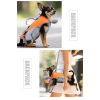 Con chaqueta enfriadora para mascotas con hombro desmontable, transpirable, soporte completo, mochila de abrazo Horizontal, manos libres - details 1