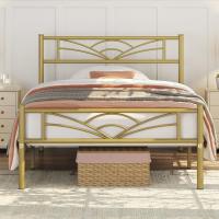 Cama Individual con Espacio Bajo Marco Metal Altura 32 cm Cama Individual con Cabecera para Colchón de 90 x 190 cm Blanco - details 81