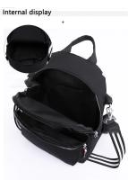 Mochila antirrobo de gran capacidad para mujer, morral escolar de nailon de alta calidad, diseño sólido, antisalpicaduras, novedad de 2023 - details 17