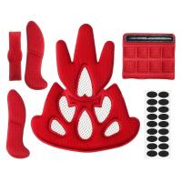Almohadilla de esponja de protección Universal sellada para bicicleta y motocicleta, juego de almohadillas de espuma, Kit de acolchado interior para casco con red contra insectos - details 4