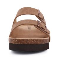 Zapatillas de Gamuza para Hombre Zuecos de Estilo Antideslizantes con Correas Ajustables para Exteriores - details 3