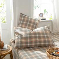 Funda de Almohada de Algodón Latitudinal Suave Tamaño 48cmx74cm Ideal para Decoración de Dormitorio - details 6