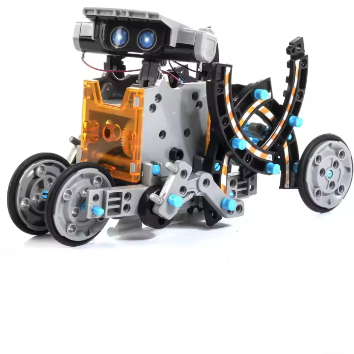 Kit de Robot Solar de Excitat Juguete Educativo STEM de 14 Enchufes Kit de Construcción de Energía Solar DIY para Niños de 8+ Años - 1