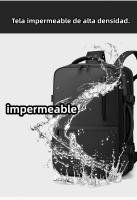 Mochila de viaje cabina avion para mujer, bolsa para ordenador portátil - details 6