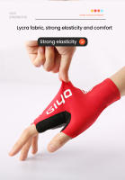 Giyo-guantes cortos de ciclismo sin dedos, manoplas antideslizantes de tela de LICRA para bicicleta de montaña y carretera, guantes de medio dedo para carreras deportivas - details 6