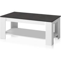Mesa de Central Elevable Mesa Auxiliar Modelo LYA Acabado en Blanco Artik y Cemento - details 33