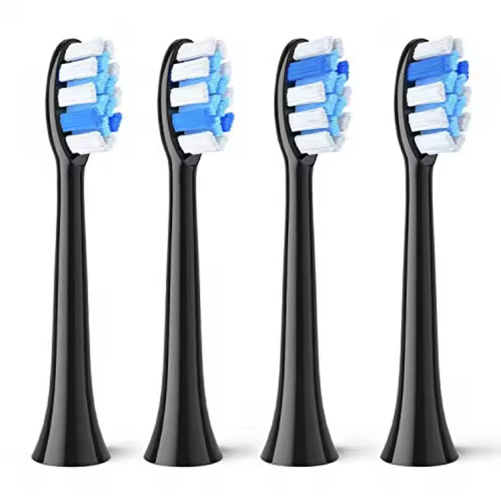 Fairywill-cabezales de repuesto para cepillo de dientes eléctrico P11, T9, P80, 4 piezas - 1