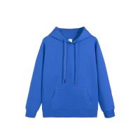 Tela de Terry de verano con estampado de soplo de calle personalizado superior de sudadera con capucha de gran tamaño de alta calidad - details 4