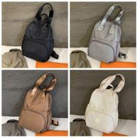 Mochila deportiva de nailon de estilo coreano, bolso de hombro de viaje de gran capacidad de Color sólido, bolso de mano con diseño de nicho, bolsa de Fitness para trabajador de oficina - details 0