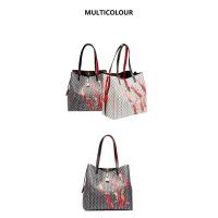 Bolso Cruzado de Mano Grande Leten Estampa de Letra Clásica Bolso de Viaje de Alta Gama con Forro de Cuero Mochila de Lujo para Mujeres - details 2