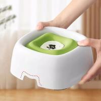 Cuenco flotante para mascotas de 1500ml, dispensador de agua ajustable para prevención de barbilla húmeda, estación de alimentación para gatos antiderrames a prueba de salpicaduras - details 3