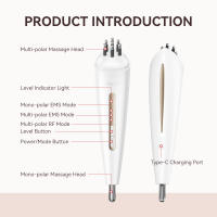 ANLAN Masajeador de Puntos de Acupuntura RF, Diseño de Doble Cabezal y Doble Modo, EMS Alivia la Fatiga, RF+EMS Reafirmante de Piel, Dispositivo de Belleza para el Cuidado Facial, Carga Tipo-C para el Hogar y en Movimiento, Autocuidado para Rostro, Cuello - details 8