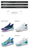 Nuevos Zapatos de Baloncesto Curry 10 Superficie Neta, Transpirables, Bajos, Protector de Combate, Zapatos Deportivos Profesionales para Estudiantes Jóvenes, Zapatos para Hombres - details 5