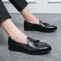 Chaussures Habitillees Hommes borla elegante formal civil boda zapatos de vestir de cuero de moda mocasines de hombre - details 3