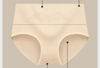 Bragas de Algodón Puro Talla Grande M-5XL 4Pcs para Mujeres Cintura Alta Modelador Sexy Lencería Transpirable Estilo de Corte Alto Lavado a Mano Instrucciones de Cuidado del Material Exterior de Algodón Hecho en China - details 11