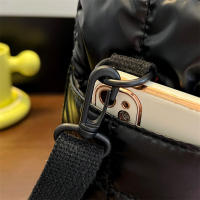 Bolso cruzado de algodón para mujer, bolsa de hombro de gran capacidad, a la moda, estilo Boston - details 25