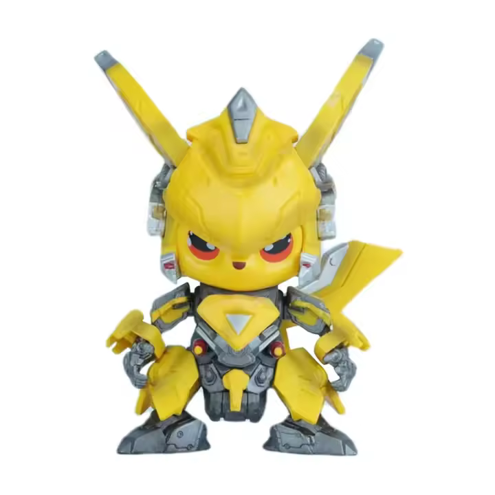 Estatua de juguete de muñeca modelo de colección de elfo Pika de máquina de 12cm - 1