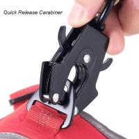Correa elástica táctica de alta resistencia para perros grandes, correas reflectantes para mascotas con cinturón de seguridad para coche, sin tirones, absorción de impactos - details 4
