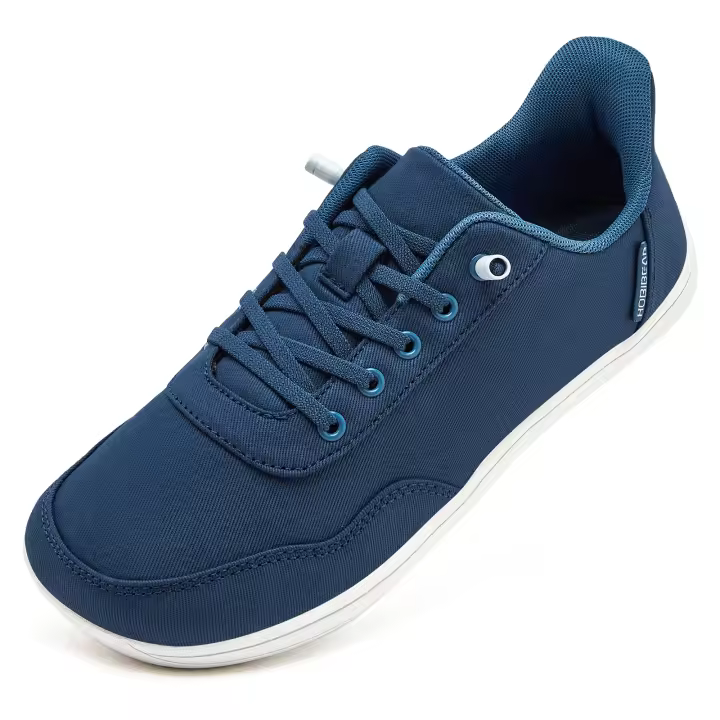 HOBIBEAR Zapatos unisex descalzos para hombres y mujeres con punta ancha ajustable sin cordones, zapatos minimalistas y ligeros para caminar - 1