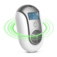 Repelente de plagas ultrasónico, repelente de mosquitos de ratón, repelente eléctrico para el hogar, jardín, anticucarachas, controlador de ratones, asesino - details 9
