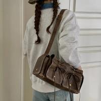 Bolso de Hombro de Cuero PU con Remaches de Lujo Diseño Distintivo de Moto y Biker para Mujeres - details 14