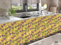 HTC Lababo-cortina corta para cocina, 150x70cm - details 5