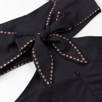 Ropa de mujer europea y americana moda y elegancia temperamento cintura halter vestido de tirantes vestido - details 14