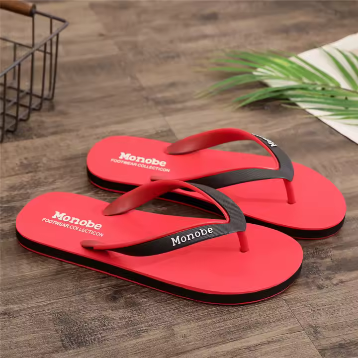 Zapatillas de verano para hombre, antideslizantes y versátiles, chanclas de suela blanda de moda para hombre, nuevo estilo, personalidad de playa al aire libre - 1