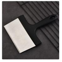 Raspador de parrilla negro con mango de PP de acero inoxidable, herramientas de cocina fáciles de limpiar, 2 uds. - details 5