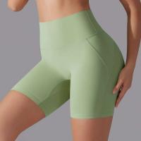 Yoga mujeres Fiess correr ciclismo transpirable deportes Leggings cintura alta verano entrenamiento gimnasio pantalones cortos - details 47