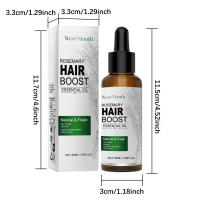 West&Montreal Rosemary Essence Repair Dry Fury nutre y suaviza el cabello, aceite esencial para el cuidado del cabello grueso - details 0