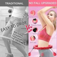 Aro deportivo inteligente de 24 secciones, masajeador fino ajustable, ejercicio, gimnasio, anillo circular, equipo Fiess, cintura, fácil pérdida de peso - details 9