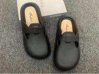 Baotou Medias Zapatillas para Mujer Primavera Verano Estilo Simple Cómodo Ligero Perezoso Zapatos con Agujeros Planos - details 2