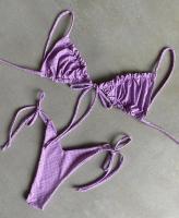 2020 traje de baño para mujer, bikini con tirantes, traje de baño liso de doble cara, bikini sexy, fiesta en la piscina, esencial, nuevo - details 13