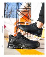 Los hombres de trabajo de seguros de zapatos anti-smash anti-perforación aislados cuatro estaciones de trabajo ligero resistente al desgaste zapatos impermeables de la obra - details 15