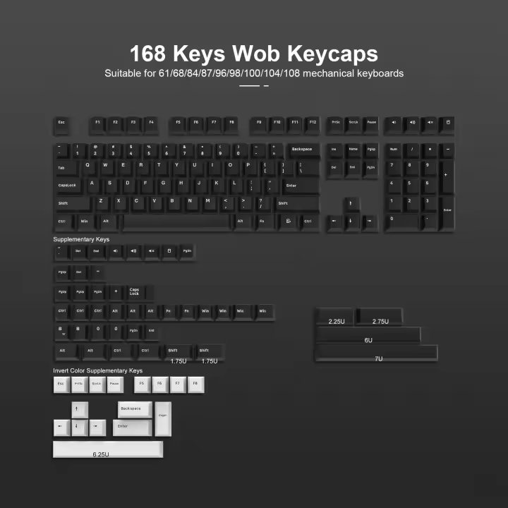 Teclas PBT de doble disparo para Gaming, teclas de perfil púrpura para Cherry Gateron MX switch, Teclado mecánico para jugadores, 132 teclas - 1