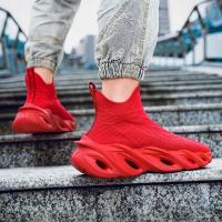 Zapatos de amortiguación para carreras, zapatillas antideslizantes transpirables Unisex, zapatillas de deporte de lujo para carreras, zapatillas transpirables para correr a la moda - details 15