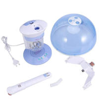 3 in 1 Beauty Salon Vaporizer Aroma Ozone Facial Steamer Face Sauna SPA Hot Thermal Spray Vapor Facial Steaming Skin Device - details 3