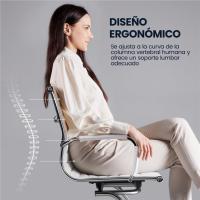 Juego de 2 sillas de oficina, silla blanca, silla de recepción, silla para conferencias, sala de estar, silla de trabajo, 2 unidades - details 6