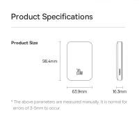 Baseus Magsafe Mini Power Bank Carga Rápida Batería de Litio-Ion Para iPhone 16 15 Pro Max - details 20
