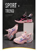 Zapatos deportivos de marca para niños, cómodos zapatos para correr al aire libre, zapatillas impermeables para niñas, Tenis Infantiles, zapatos antideslizantes rosas para niños - details 3