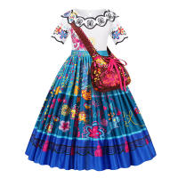 Disfraz de princesa Mirabel Encanto para niños, vestido de fiesta de Halloween, regalo de cumpleaños, Cosplay para niñas - details 2