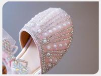 Zapatos de Princesa para Fiesta de Niñas Suela Suave de Diamante de Agua de Perlas - details 2