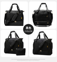 Nueva bolsa de lona impermeable, transpirable y duradera separación en seco y húmedo multifuncional deportes de gran capacidad fitness bolsa de viaje - details 22