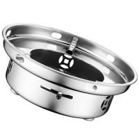Estufa de Alcohol plegable, horno portátil de acero inoxidable para acampar, fogatas, caminata natural, leña, barbacoa - details 0