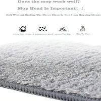 Fregona plana de microfibra, accesorio manos libres para limpiar el suelo, con almohadillas lavables, herramientas de limpieza para el hogar, 2023 - details 10
