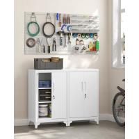 Archivador de Oficina, Armario Multifuncional, 2 Puertas, con Cerradura, Almacenamiento de Acero, para Sala de Estar, Gris Mate OMC013G01 - details 23