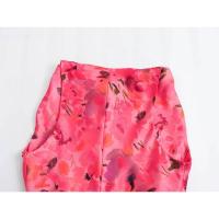BUNO-Vestido de verano sin mangas con estampado floral vintage para mujer, vestido midi elegante de satén con abertura, cuello descubierto, fiesta de invitados de boda, novedad de 2025 - details 11